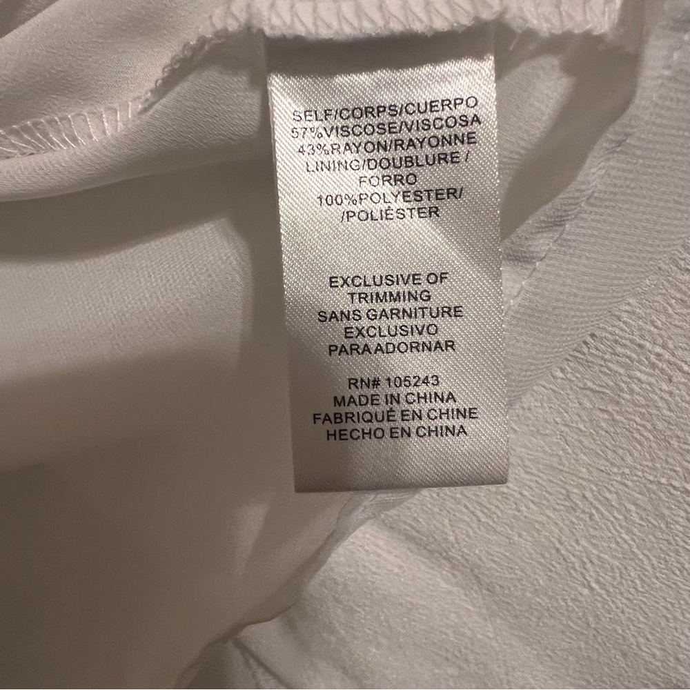 Bobeau White Casual Dress - Picture 4 of 9